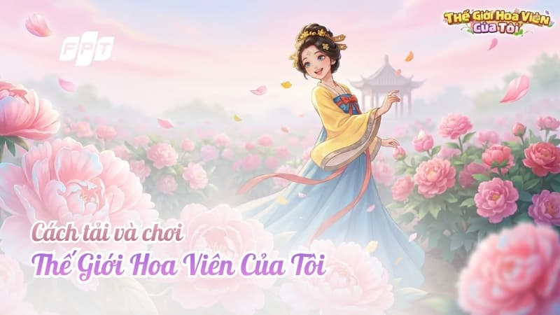 Cách tải và chơi Thế Giới Hoa Viên Của Tôi cho người mới
